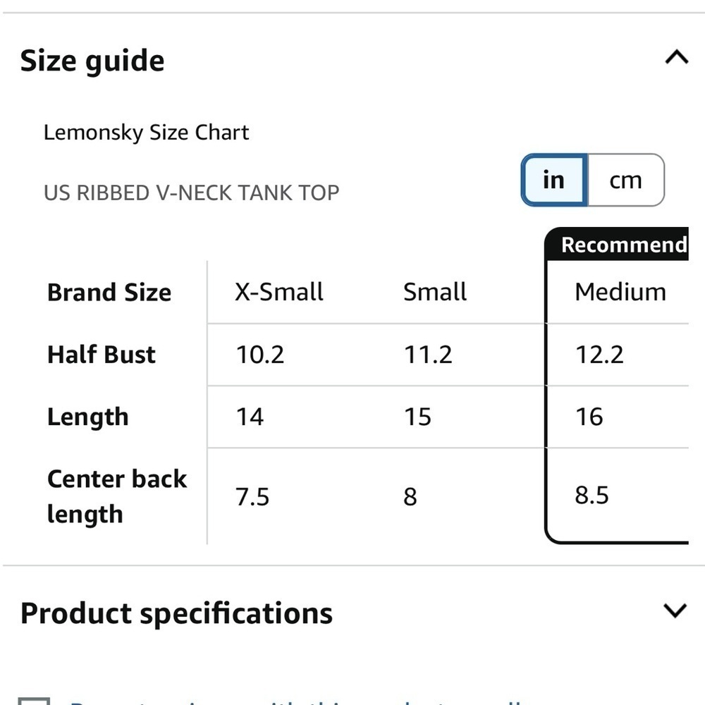 lemonsky 2 Ribbed Tank Tops Women V-Neck Seamless Stretchy Camisole Tank Tops XS - Picture 8 of 9